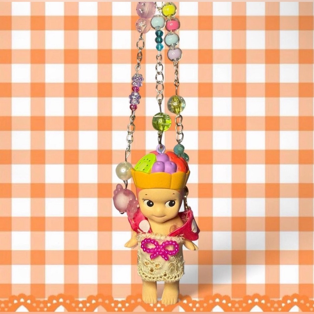 fruit pie sonny angel *authentic* keychain